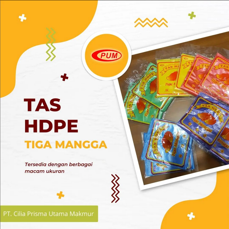 Tas HDPE Tiga Mangga