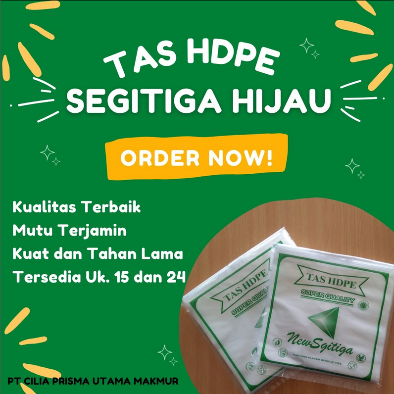 Tas HDPE Segitiga